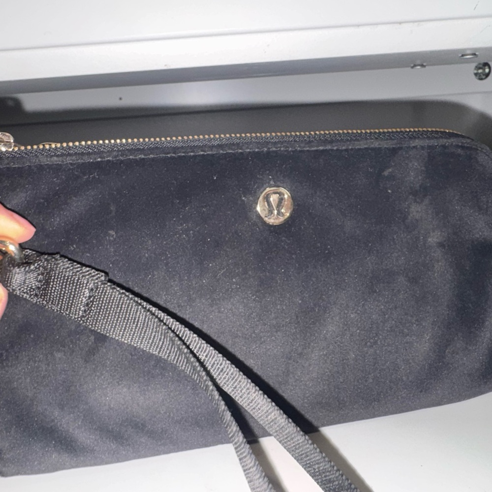 lululemon athletica Black Wristlet Clutch